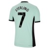 Camiseta de fútbol Chelsea Sterling 7 Tercera Equipación 23-24 - Hombre